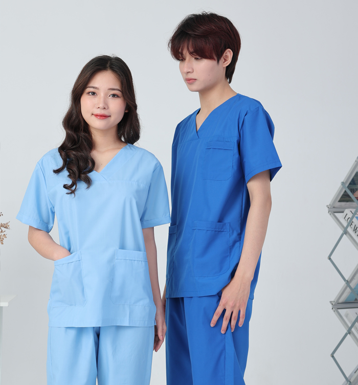 May đồng phục y tế