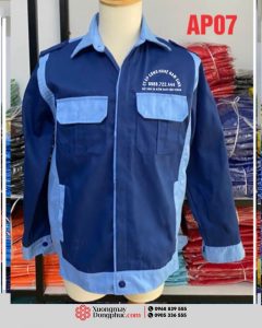 May và in áo bảo hộ Công ty CP Công nghệ Nam Sinh