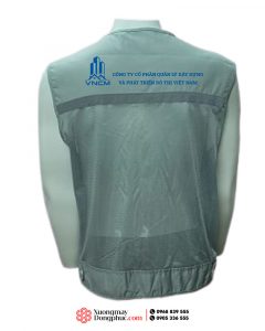 May và in áo gile Công ty cổ phần Quản lý xây dựng và phát triển đô thị Việt Nam