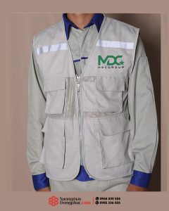 May và in áo gile Công ty cổ phần Tập đoàn MDC Group