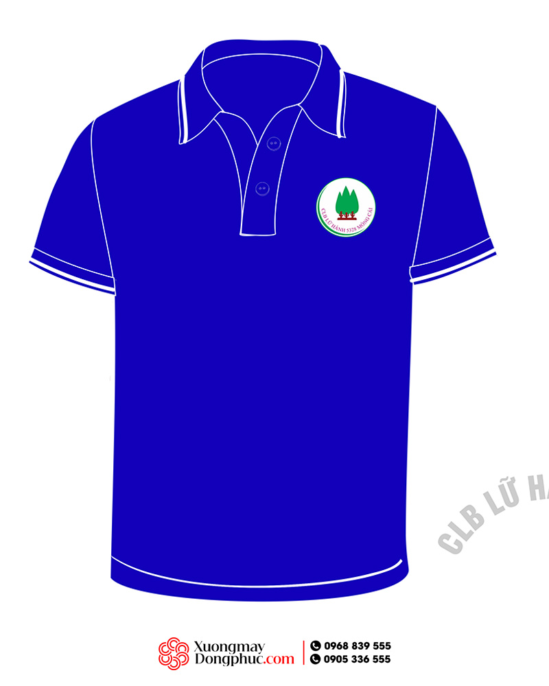 May và in áo phông CLB lữ hành 5328 Móng Cái