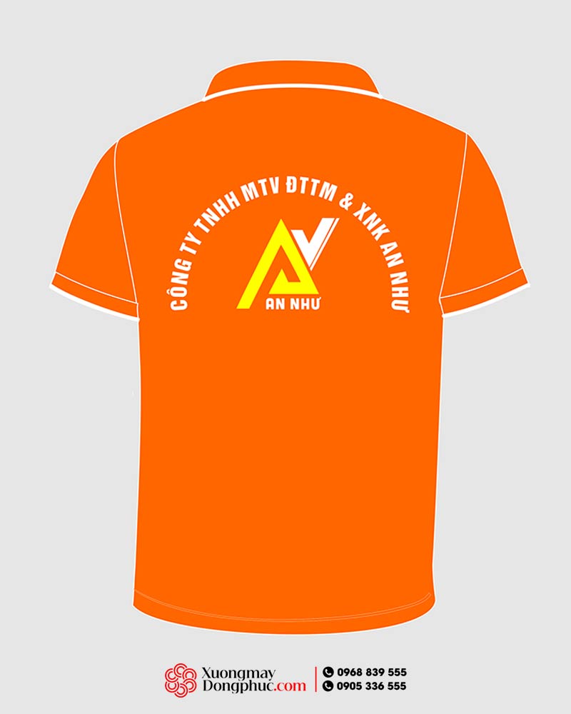 May và in áo phông Công ty TNHH MTV ĐTTM & XNK An Như