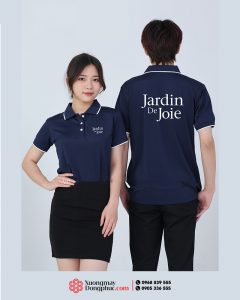 May và in áo phông đồng phục Jardin de Joice