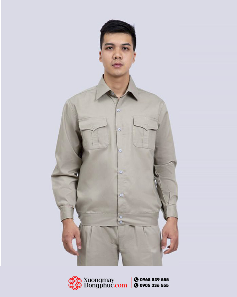 May và in đồng phục bảo hộ Công ty HD Paint Mygreen Group