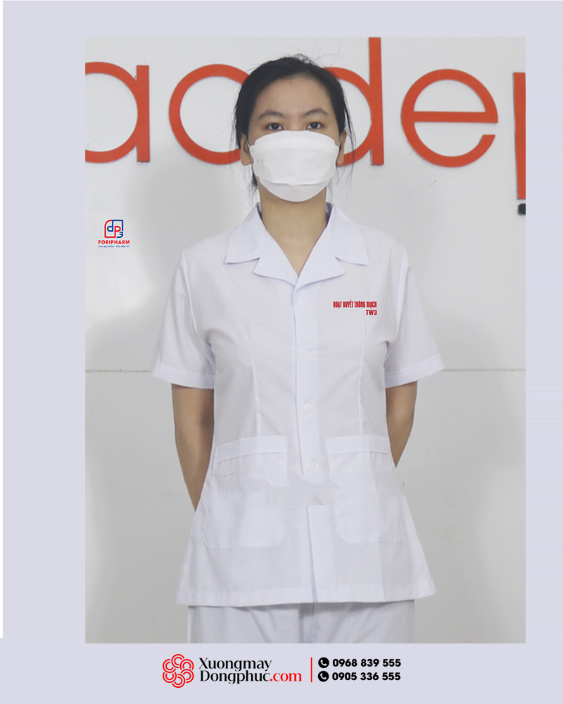 May và in đồng phục y tế Hoạt huyết thông mạch TW3