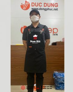 May và in tạp dề Tiệm bánh Nam Hải Bakery