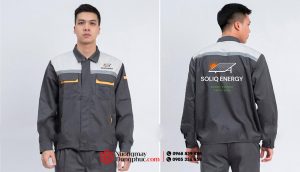 In đồng phục bảo hộ Công ty SOLIQ Energy