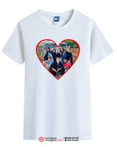 May và In ảnh nhóm lên áo