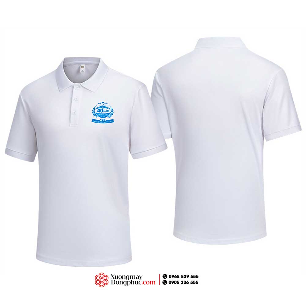 May và In áo Lớp 12K Trường THPT Nguyễn Huệ - 40 năm Ngày ra trường