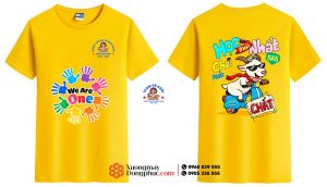 May và In áo Lớp 5A5 Team Cô Hoài Trường Tiểu học Lê Hồng Phong 2025-2026