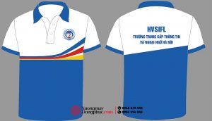 May và In áo Lớp HVSIFL Trường Trung cấp thông tin và Ngoại ngữ Hà Nội