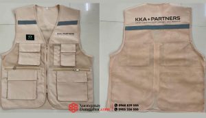 May và In áo gile Công ty KKA + Partners