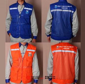 May và In áo gile Công ty TNHH Thi công XD Thành Nam