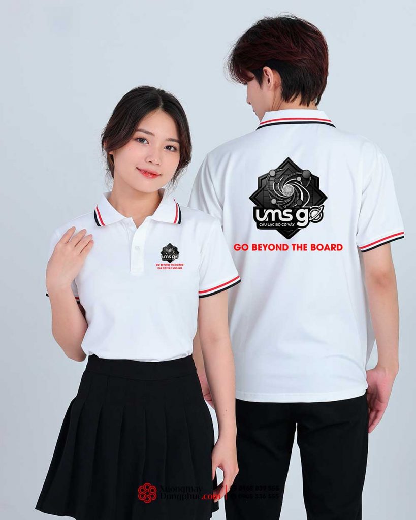 May và In áo phông Câu lạc bộ Cờ vây UMS Go beyond the board