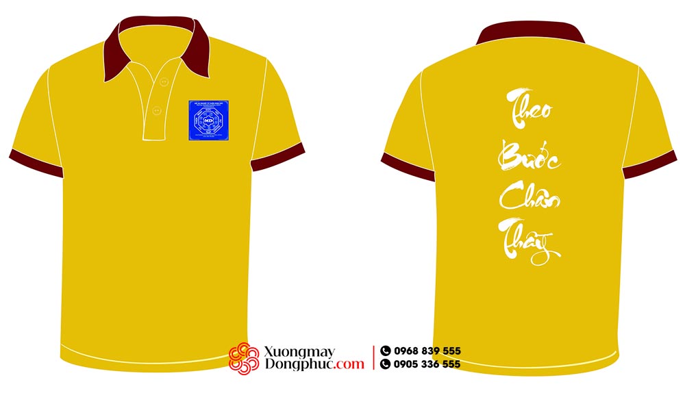 May và In áo phông Hội sự nghiệp từ thiện Minh Đức Chùa Vĩnh Nghiêm