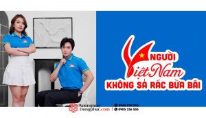 May và In áo phông Người Việt Nam Không sả rác bừa bãi