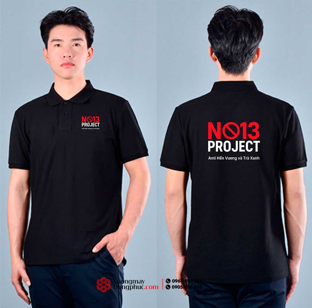 May và In áo phông No13 Project Anti Hến Vương và Trà Xanh