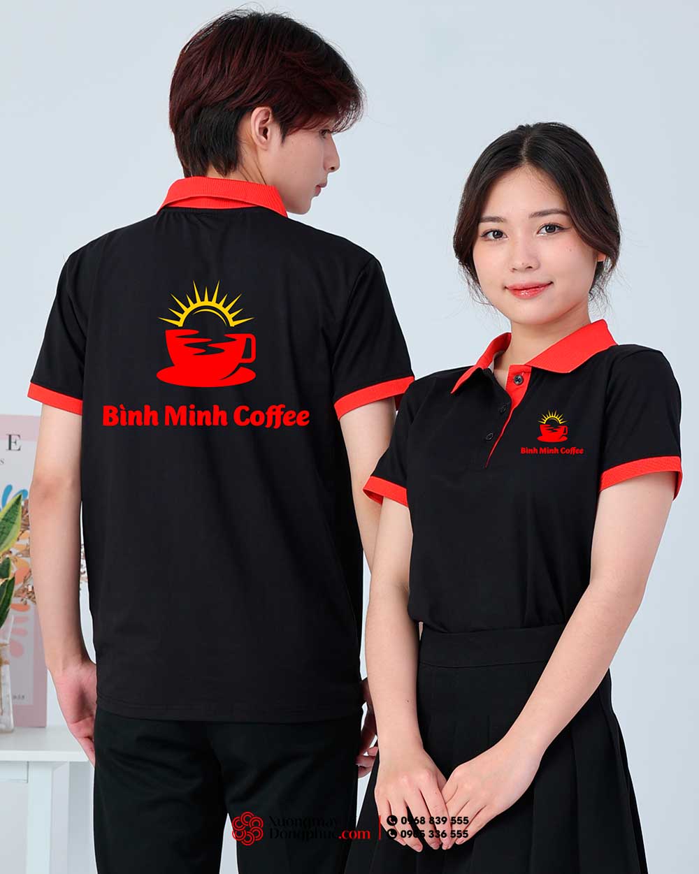 May và In áo phông Quán Bình Minh Coffee