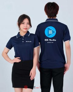 May và In áo phông đồng phục BB Media