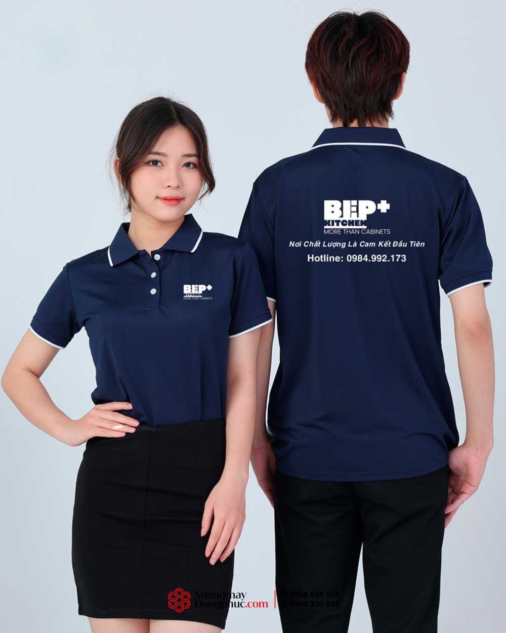 May và In áo phông đồng phục Bếp Kitchen More than Cabinets