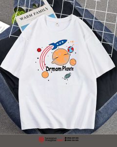 May và In áo phông đồng phục Drmam Planete