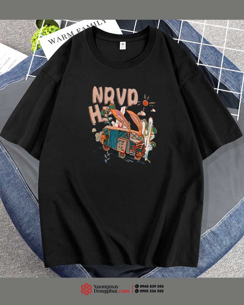 May và In áo phông đồng phục NRVP HI