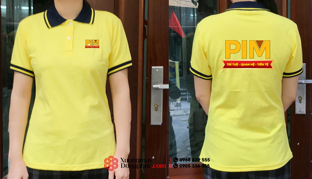 May và In áo phông đồng phục PIM