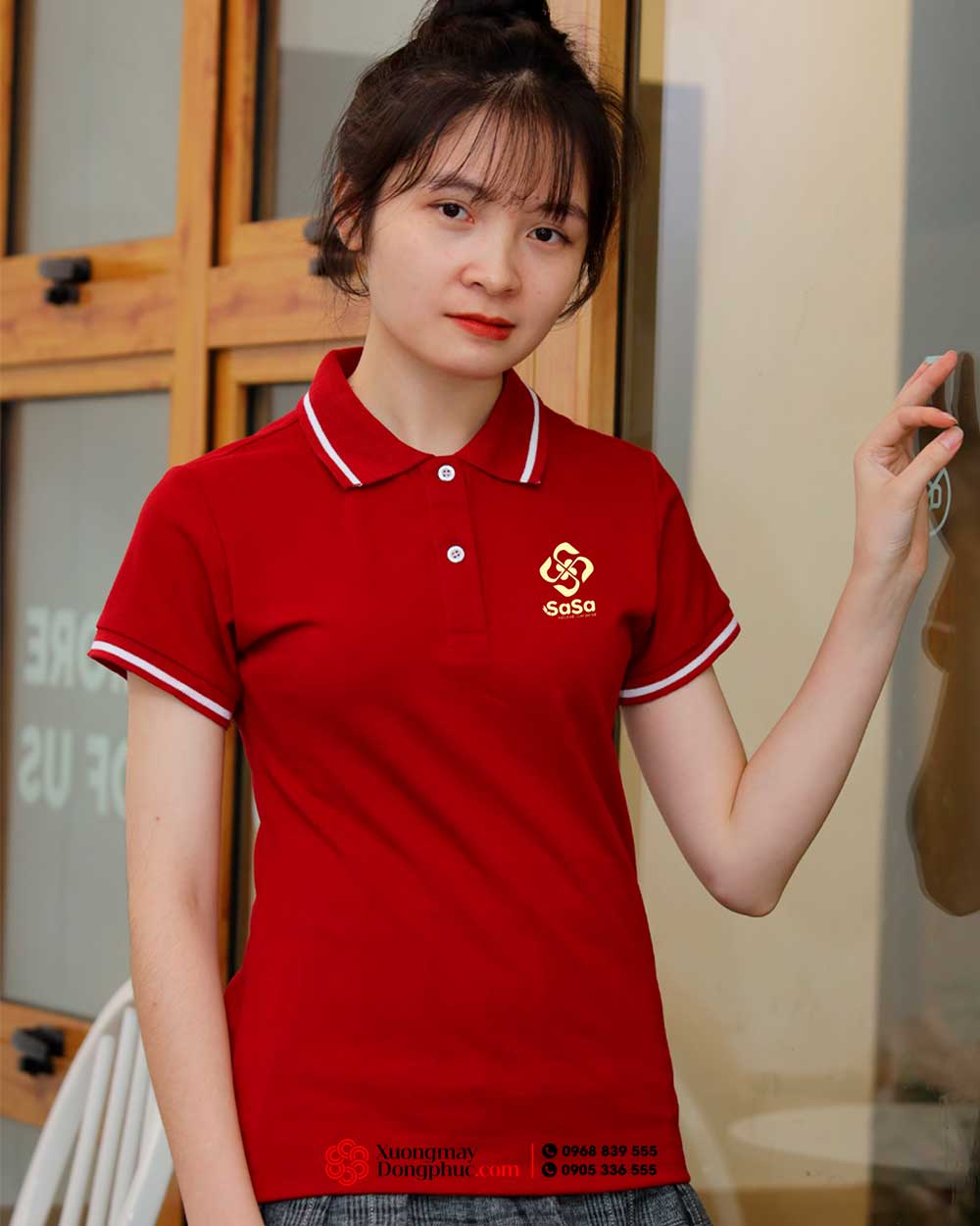 May và In áo phông đồng phục SaSa