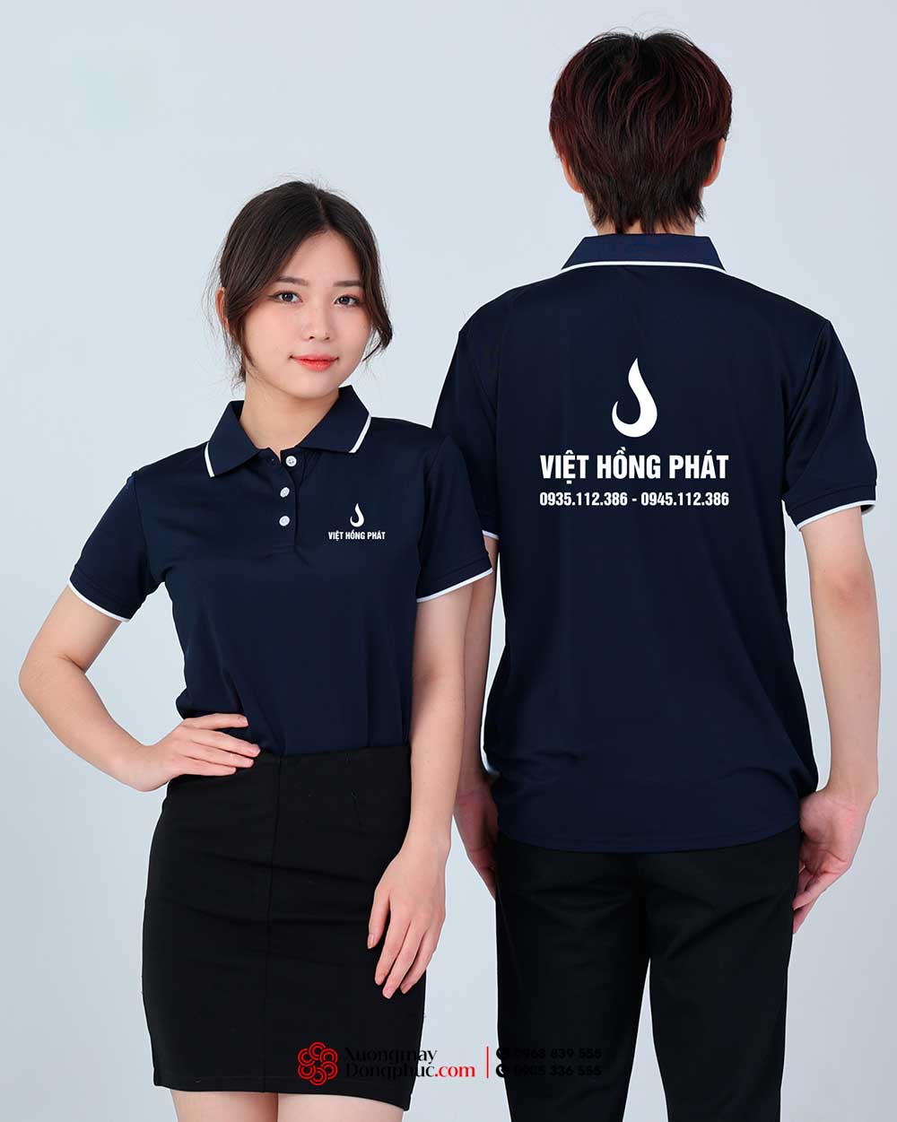 May và In áo phông đồng phục Việt Hồng Phát