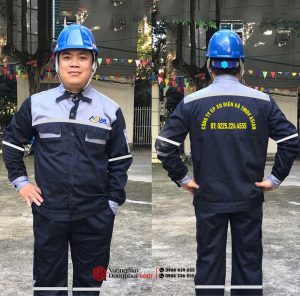 May và In đồng phục bảo hộ Công ty CP XD Điện và TMDV ASIAN