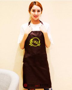 May và in tạp dề đồng phục NL