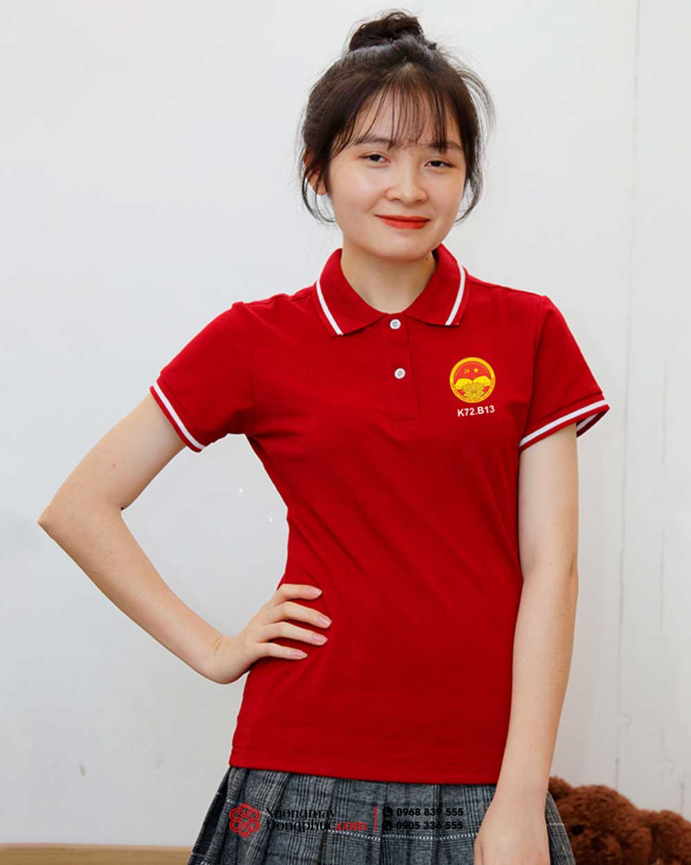 May và In áo phông đồng phục Lớp K72.B13