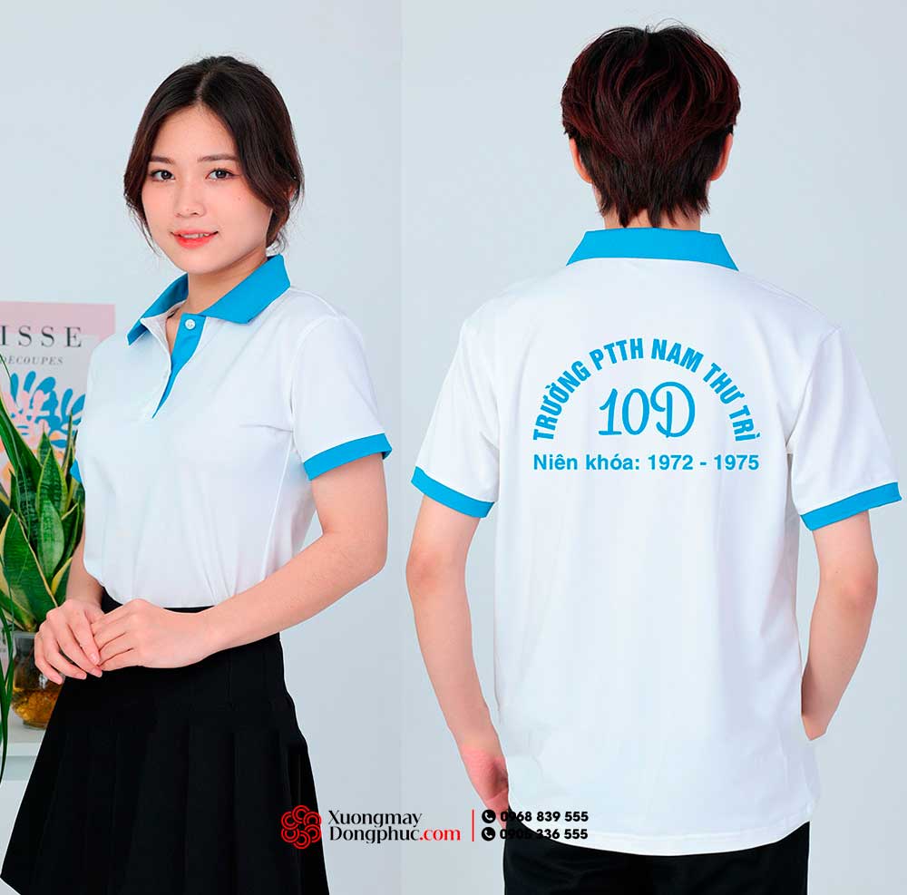 May và In áo Lớp 10D niên khóa 1972-1975 Trường PTTH Nam Thư Trì