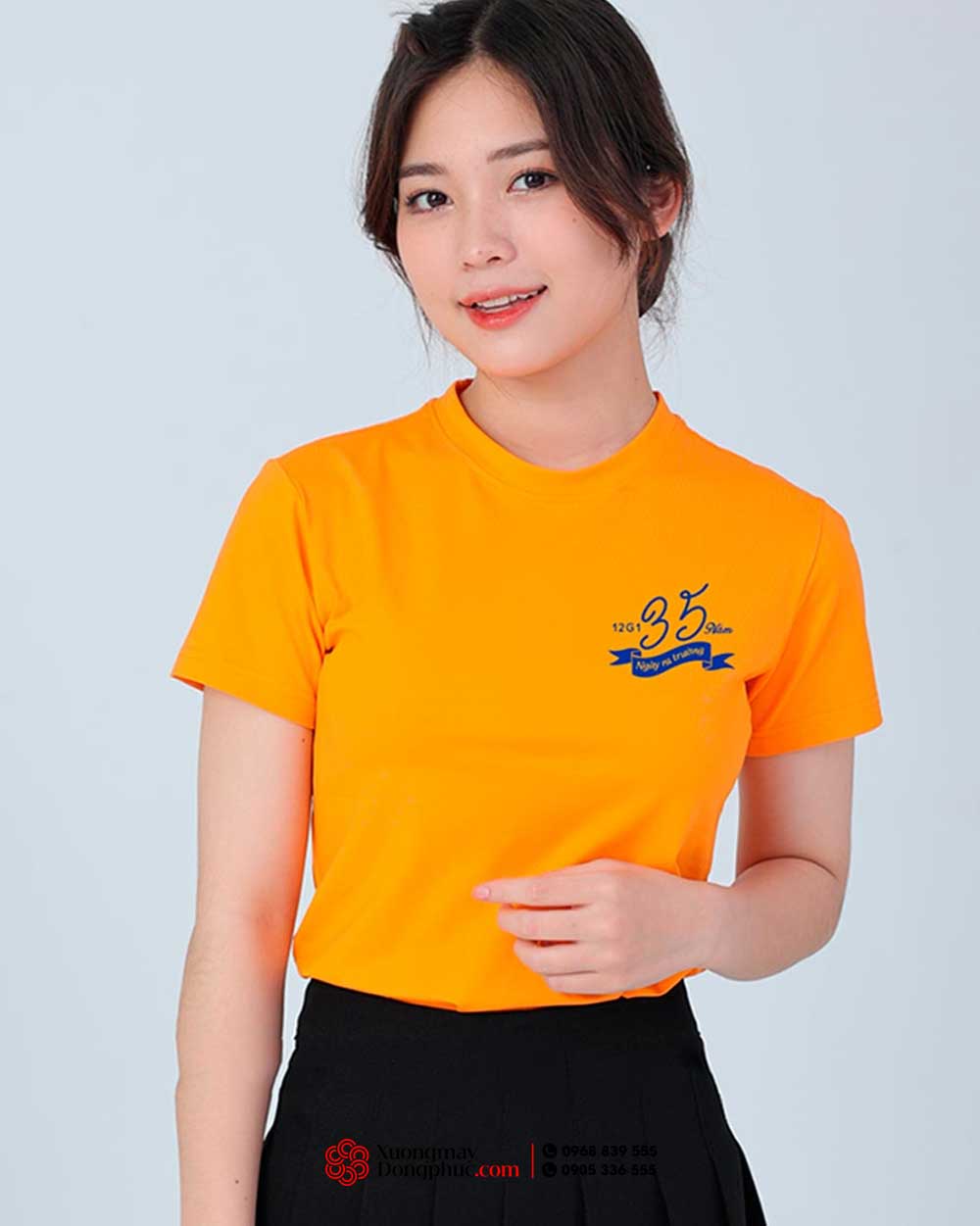May và In áo Lớp 12G1 – 35 năm Ngày ra trường