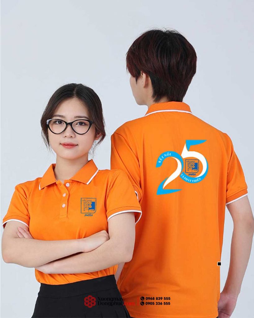 May và In áo Lớp 39CD6 Đại học Xây dựng – 25 năm Kết nối & Phát triển