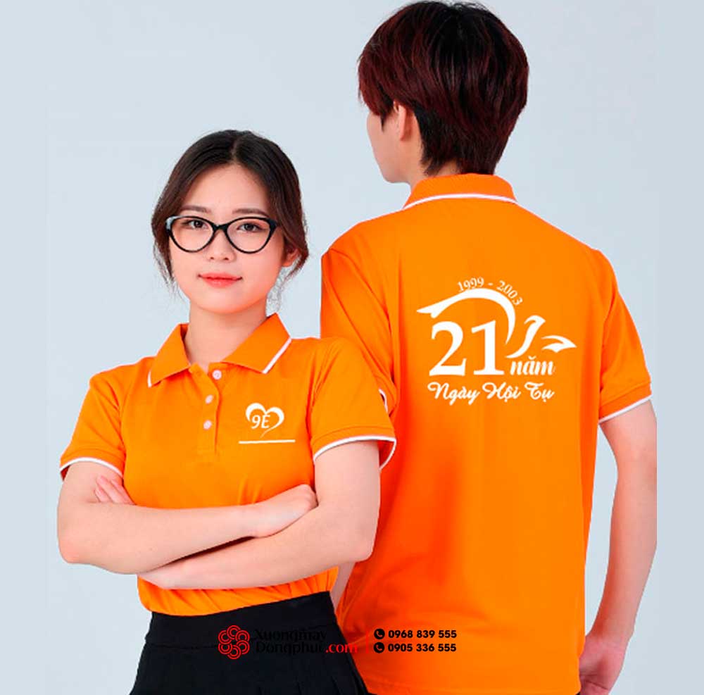 May và In áo Lớp 9E – 21 năm Ngày hội tụ
