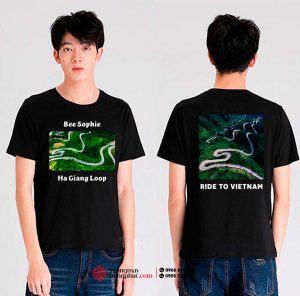 May và In áo phông Bee Sophie HaGiang Loop – Ride to VietNam