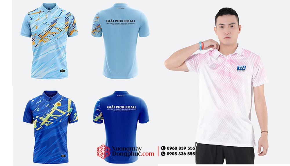 May và In áo phông Giải Pickleball – Trí Nam Group