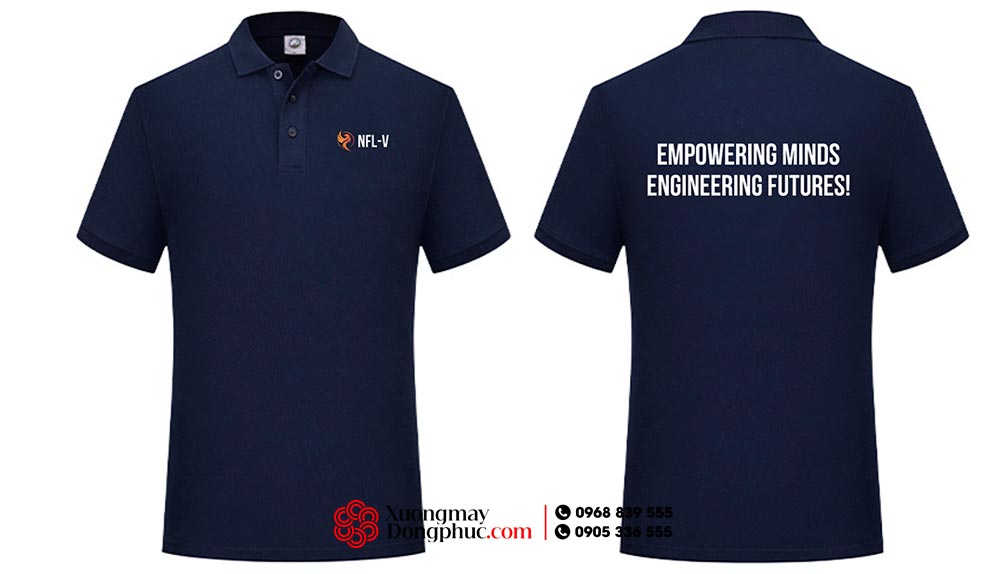 May và In áo phông NFL-V Empowering Minds Enghineering Futures