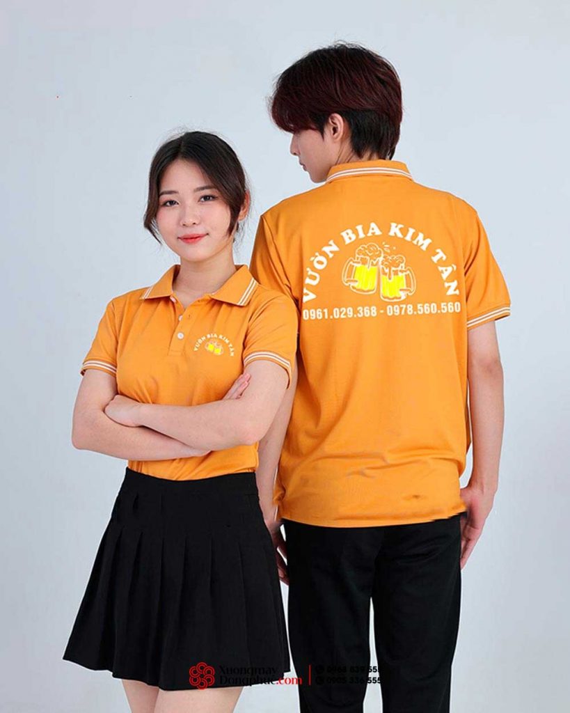 May và In áo phông Quán Vườn Bia Kim Tân