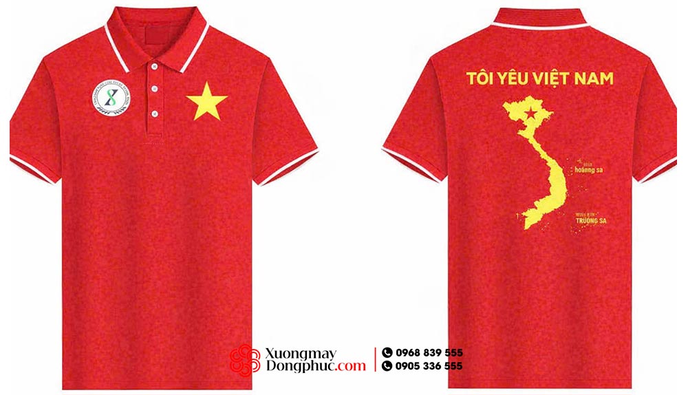 May và In áo phông Tôi yêu Việt Nam – Hoàng Sa – Trường Sa