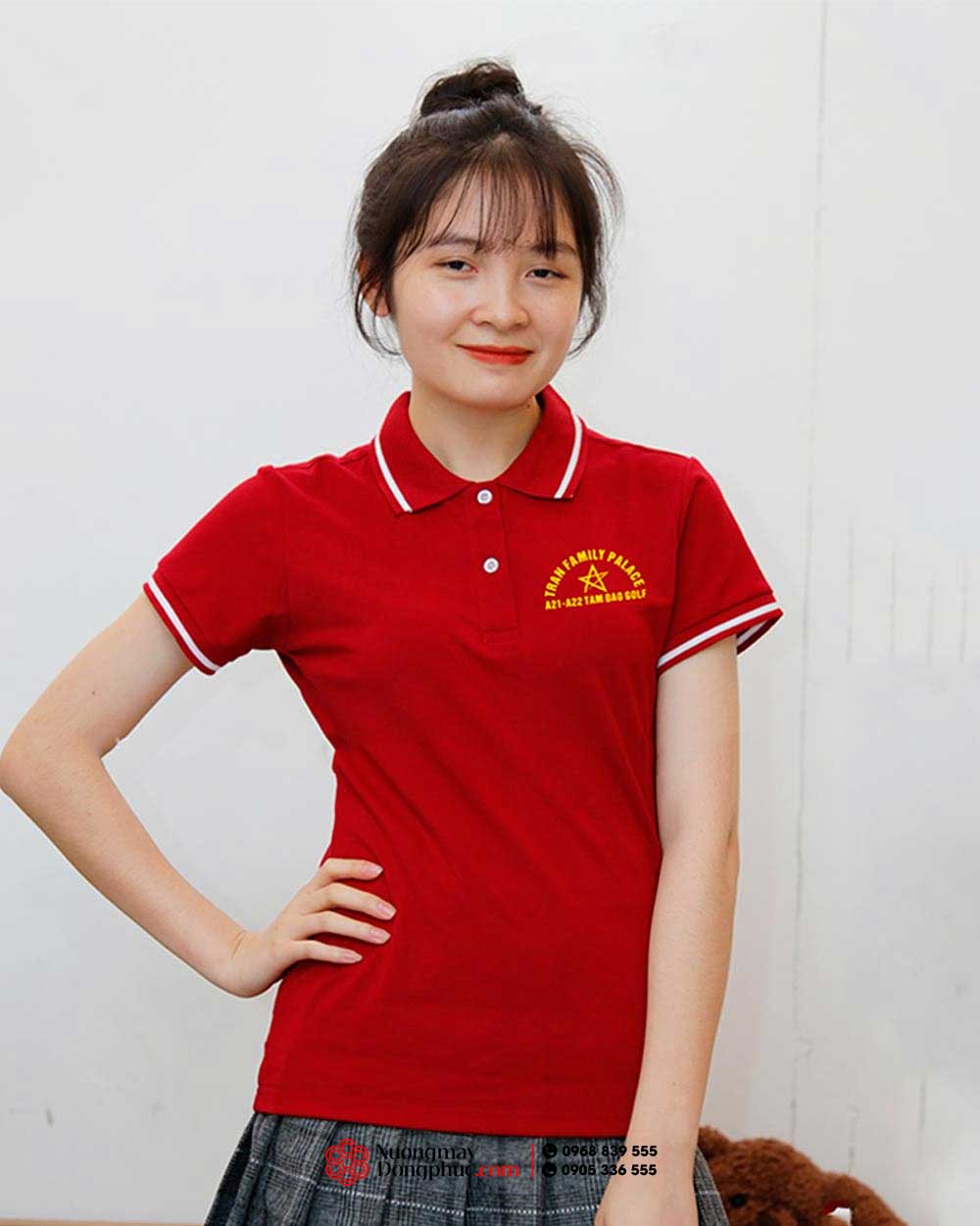 May và In áo phông Tran Family Palace A21-A22 Tam Dao Gofl