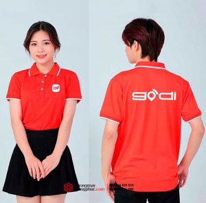 May và In áo phông đồng phục Godi