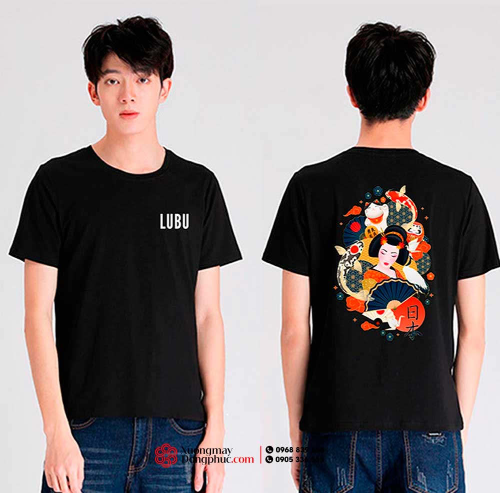 May và In áo phông đồng phục LUBU