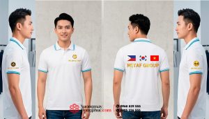 May và In áo phông đồng phục Metaf Group