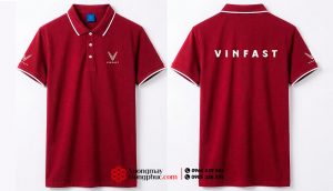 May và In áo phông đồng phục Vinfast