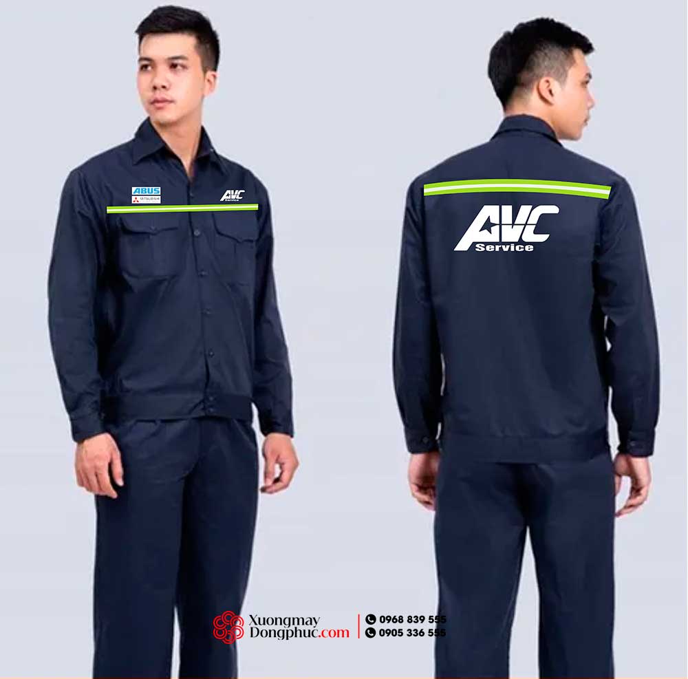 May và In đồng phục bảo hộ Công ty AVC Service