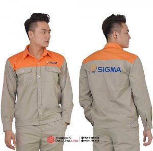 May và In đồng phục bảo hộ Công ty Sigma