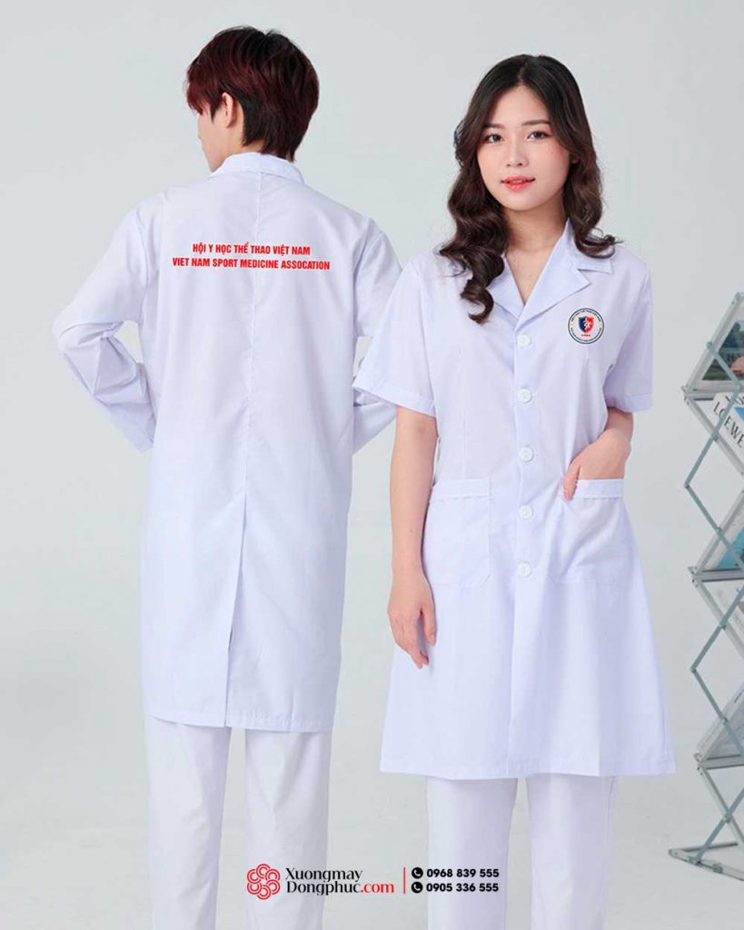 May và In đồng phục y tế Hội y học thể thao Việt Nam