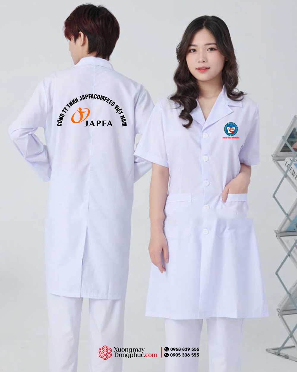 May và In đồng phục y tế Khoa Kỹ thuật Nông nghiệp – Trường cao đẳng Cộng đồng Hà Tây